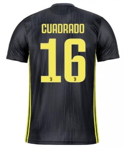Juventus 2018-19 Third CUADRADO 16 Shirt Soccer Jersey