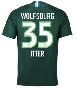 VfL Wolfsburg 2018/19 ITTER 35 Home Shirt Soccer Jersey