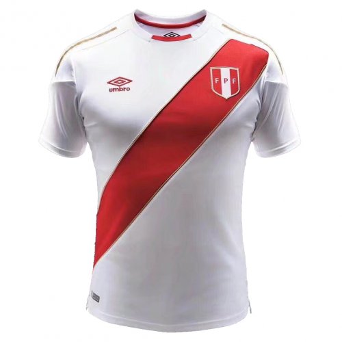 Peru 2018 World Cup Home Shirt Soccer Jersey