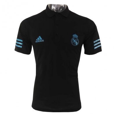 Real Madrid Champions League Black 2017 Polo Shirt