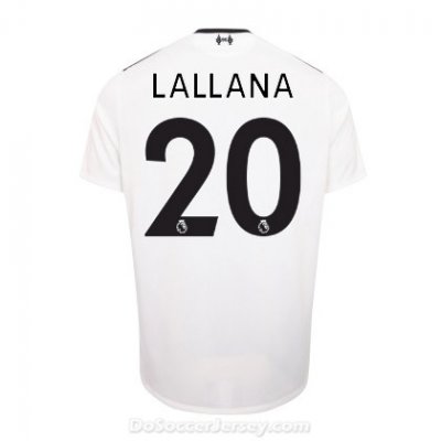 Liverpool 2017/18 Away Lallana #20 Shirt Soccer Jersey