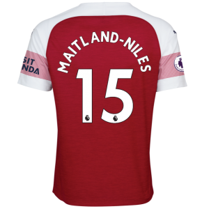 Arsenal 2018/19 Ainsley Maitland-Niles 15 Home Shirt Soccer Jersey
