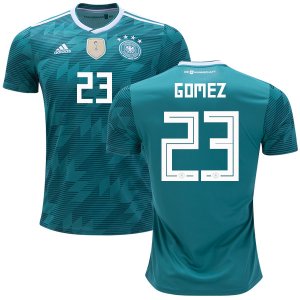 Germany 2018 World Cup MARIO GOMEZ 23 Away Shirt Soccer Jersey