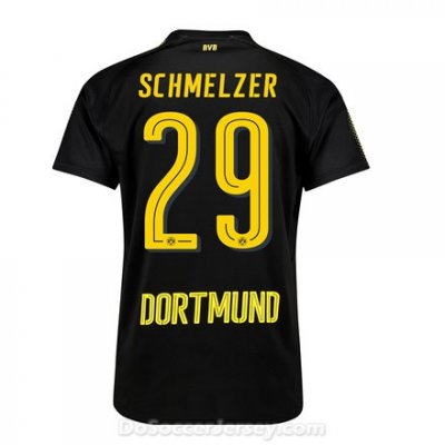 Borussia Dortmund 2017/18 Away Schmelzer #29 Shirt Soccer Jersey