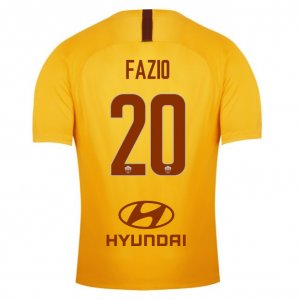AS Roma 2018/19 FAZIO 20 Third Shirt Soccer Jersey