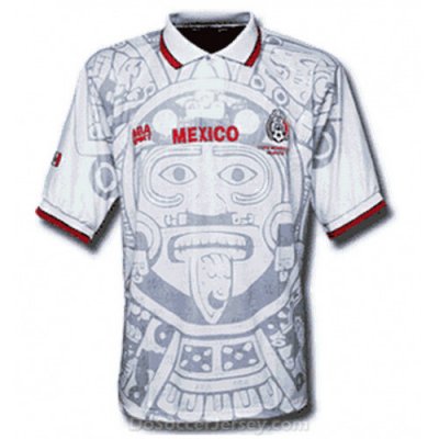 Mexico 1998 Away Retro Shirt Soccer Jersey