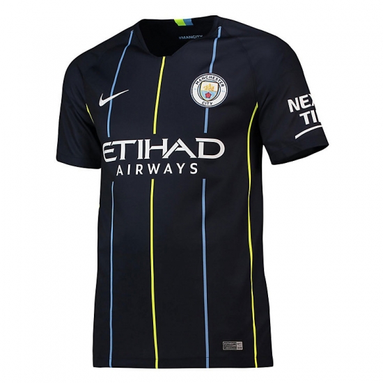 Manchester City 2018/19 Away Shirt Soccer Jersey - Click Image to Close