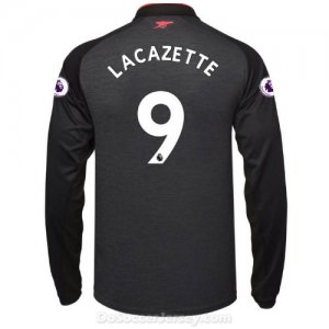 Arsenal 2017/18 Third LACAZETTE #9 Long Sleeved Shirt Soccer Jersey