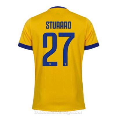 Juventus 2017/18 Away STURARO #27 Shirt Soccer Jersey