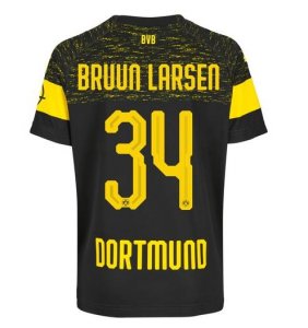 Borussia Dortmund 2018/19 Bruun Larsen 34 Away Shirt Soccer Jersey
