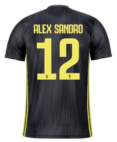 Juventus 2018-19 Third ALEX SANDRO 12 Shirt Soccer Jersey