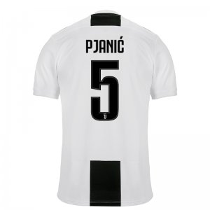 Juventus 2018/19 Home PJANIC 5 Shirt Soccer Jersey