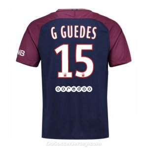 PSG 2017/18 Home G.Guedes #15 Shirt Soccer Jersey