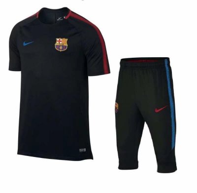 Barcelona 2017/18 Black Short Training Suit