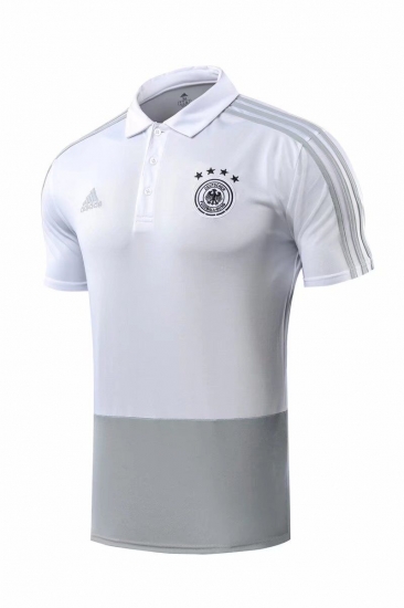 Germany 2018 World Cup White Polo Shirt - Click Image to Close