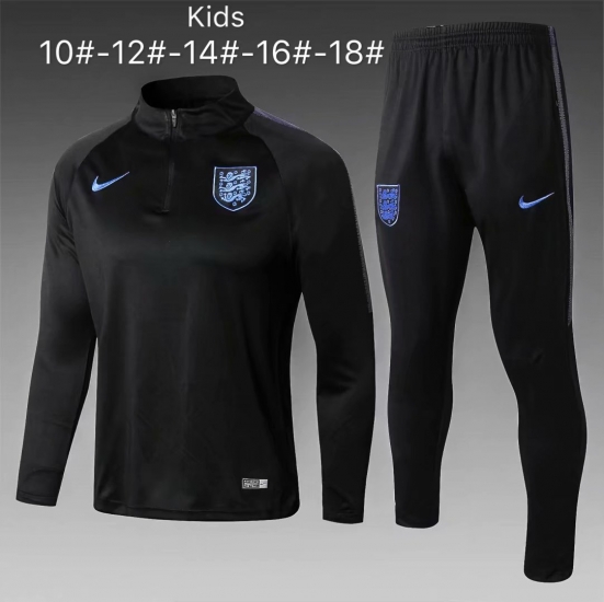 Kids England FIFA World Cup 2018 Black Training Suit - Click Image to Close