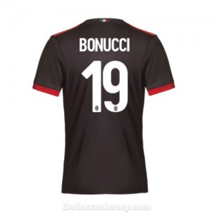 AC Milan 2017/18 Third Bonucci #19 Shirt Soccer Jersey