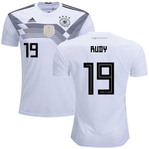 Germany 2018 World Cup SEBASTIAN RUDY 19 Home Shirt Soccer Jersey