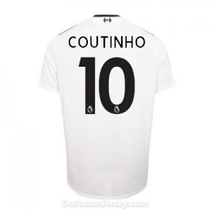 Liverpool 2017/18 Away Coutinho #10 Shirt Soccer Jersey