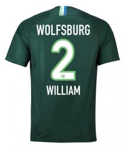 VfL Wolfsburg 2018/19 William 2 Home Shirt Soccer Jersey