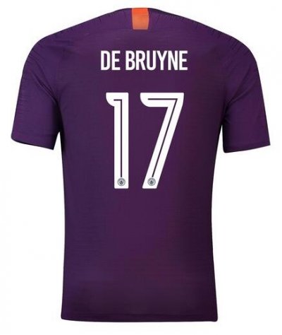 Manchester City 2018/19 De Bruyne 17 UCL Cup Third Shirt Soccer Jersey