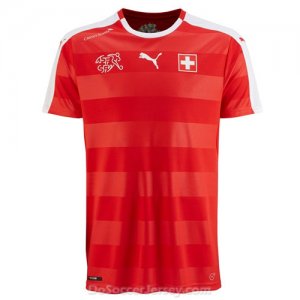 Switzerland 2016/17 Home Shirt Soccer Jersey