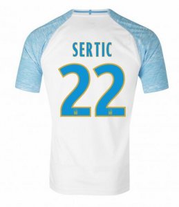 Olympique de Marseille 2018/19 SERTIC 22 Home Shirt Soccer Jersey