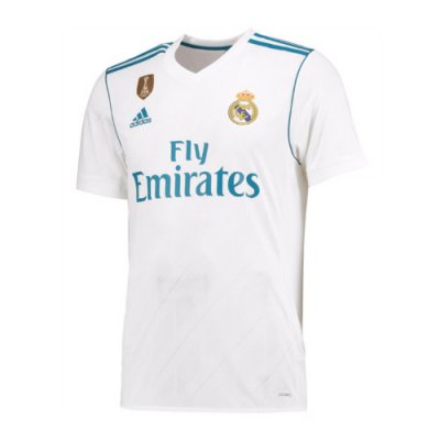 (player version) Real Madrid 2017/18 Home Shirt Soccer Jersey