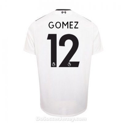 Liverpool 2017/18 Away Gomez #12 Shirt Soccer Jersey