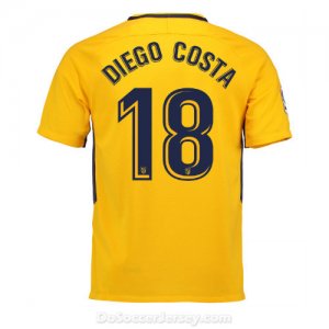 Atlético de Madrid 2017/18 Away Diego Costa #18 Shirt Soccer Jersey