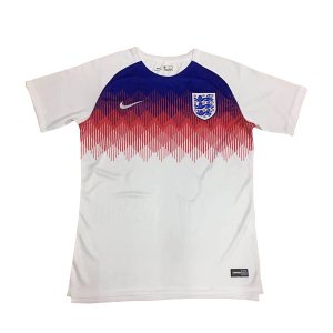 England 2018 World Cup Pre-Match White Shirt Soccer Jersey