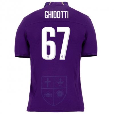 Fiorentina 2018/19 GHIDOTTI 67 Home Shirt Soccer Jersey