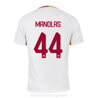AS ROMA 2017/18 Away MANOLAS #44 Shirt Soccer Jersey
