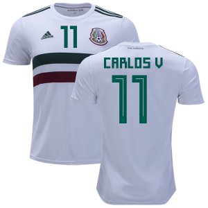 Mexico 2018 World Cup Away CARLOS VELA 11 Shirt Soccer Jersey