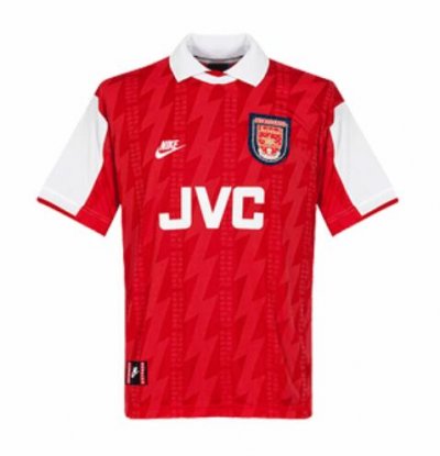 Arsenal 1994-1996 Home Retro Shirt Soccer Jersey