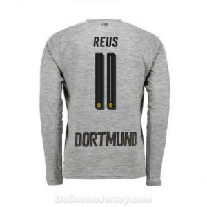Borussia Dortmund 2017/18 Third Reus #11 Long Sleeve Soccer Shirt