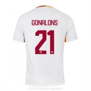 AS ROMA 2017/18 Away GONALONS #21 Shirt Soccer Jersey