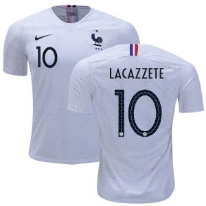 France 2018 World Cup LACAZETTE 10 Women's Away Shirt Soccer Jersey
