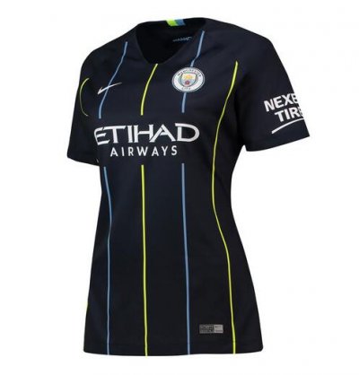 Manchester City 2018/19 Away Women's Shirt Soccer Jersey