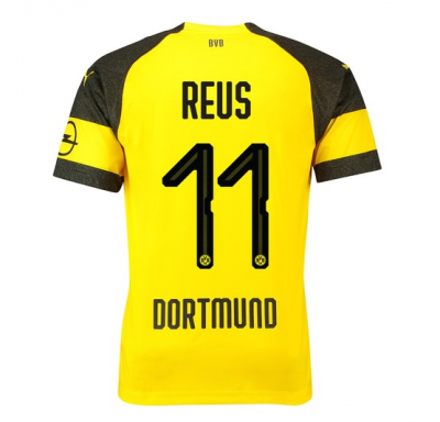 Borussia Dortmund 2018/19 Reus 11 Home Shirt Soccer Jersey