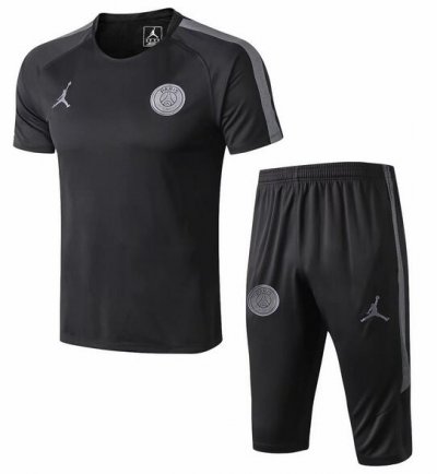PSG x Jordan 2018/19 Black Short Training Suit