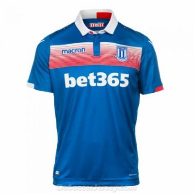 Stoke City 2017/18 Away Shirt Soccer Jersey
