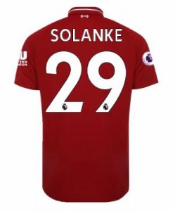 Liverpool 2018/19 Home SOLANKE Shirt Soccer Jersey