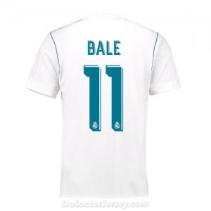 Real Madrid 2017/18 Home Bale #11 Shirt Soccer Jersey