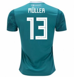 Germany 2018 World Cup THOMAS MULLER 13 Away Shirt Soccer Jersey