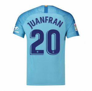 Atletico Madrid 2018/19 Juanfran 20 Away Shirt Soccer Jersey
