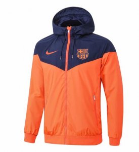 Barcelona 2018/19 Orange Woven Windrunner Jacket
