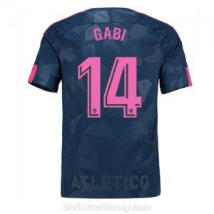 Atlético de Madrid 2017/18 Third Gabi #14 Shirt Soccer Jersey