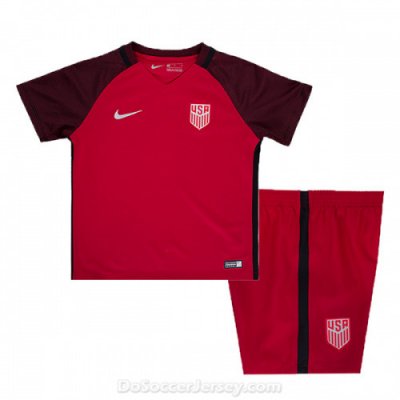 USA 2017/18 Third Kids Soccer Kit Children Shirt And Shorts