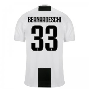 Juventus 2018-19 Home BERNARDESCHI 33 Shirt Soccer Jersey